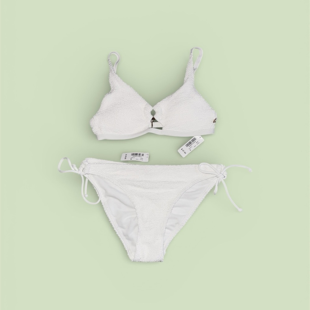 La Vie En Rose White Bikini